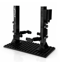 LIFTMAX 2.60 Multi XL Klemmbaustein-Modell - 2-Säulen Hebebühne Modellbausatz