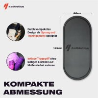 CrossHero Jump Mat Seilspring Yoga Matte Traningsmatte Sprungmatte by 4athletics