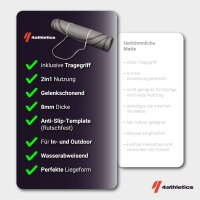 CrossHero Jump Mat Seilspring Yoga Matte Traningsmatte Sprungmatte by 4athletics