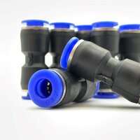 Steckverbinder Schnellanschluss für Pneumatik, gearde 6 (10er-Pack)