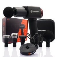 4athletics TheraPid Massage Gun Massage Pistole inkl. 6...