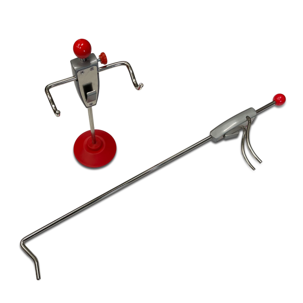Set: Lenkradfeststeller + Bremspedalfeststeller für PKW - Profi-Version