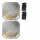 Drehteller-Set für Achsvermessung – 390x390 mm, 50 mm hoch, 35 mm Durchmesser