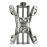 4-Punkt-Radhalter bis 24" – Präzise PKW-Achsvermessung, 15 mm Aufnahme